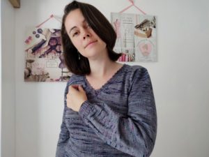 Scaevola - Pull basique au tricot - Maloraé Designs