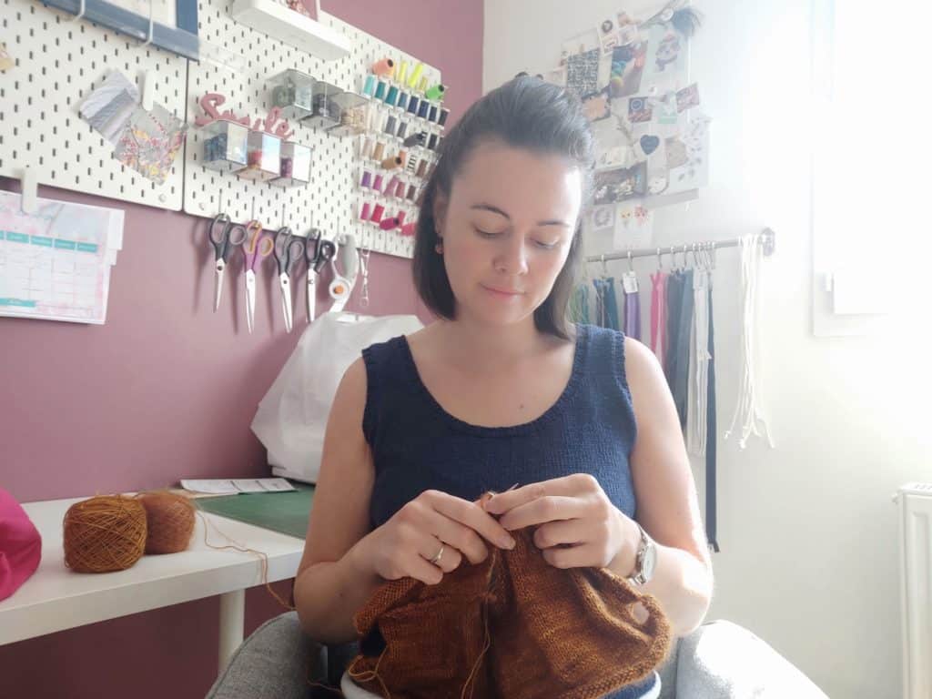 Maloraé Designs - Résumé de Juin - Tricot