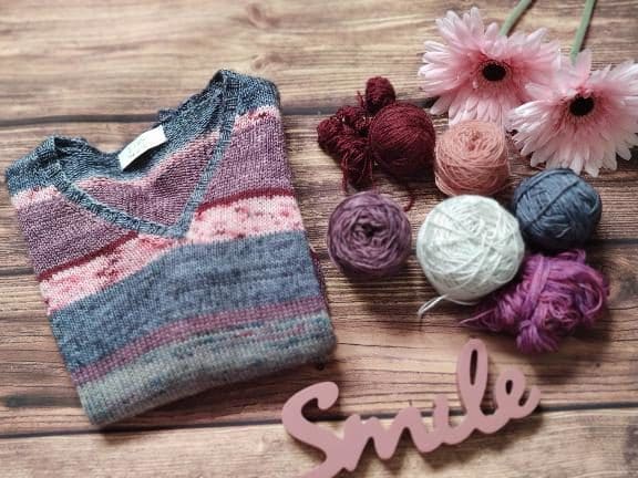 Trop de projets tricot - Little Polygonia - Maloraé Designs