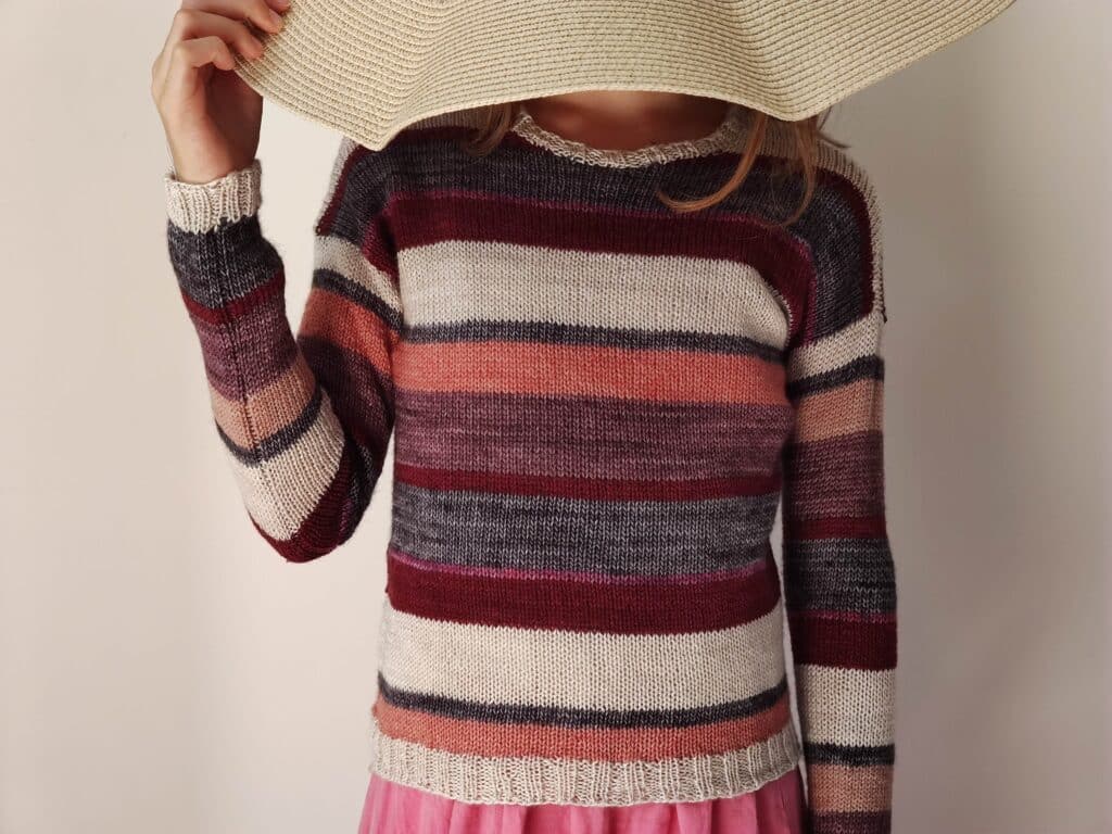 Little Polygonia - Pull tricot enfant - Maloraé designs