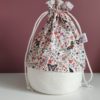 Panier projet tricot - Taille L - Papillons - Maloraé Designs