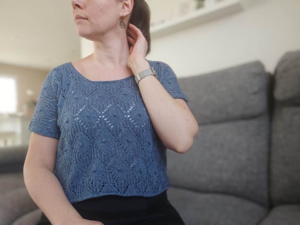 Lithoroda -  Modèle tricot pour femme - Maloraé Designs