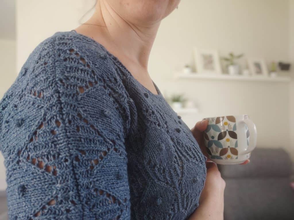 Lithoroda - Tee-shirt estival - Modèle tricot pour femme - Maloraé Designs