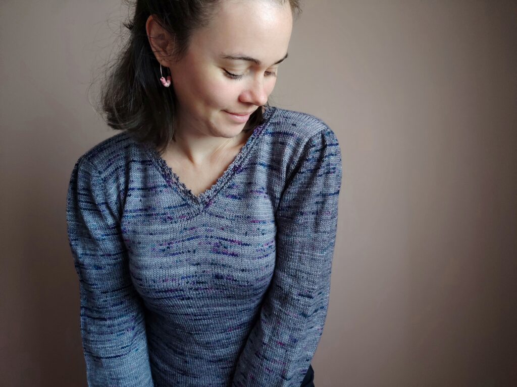 Scaevola - pull délicat au tricot - Maloraé Designs