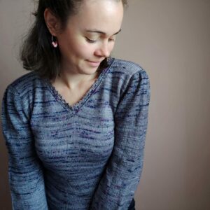 Scaevola - pull délicat au tricot - Maloraé Designs