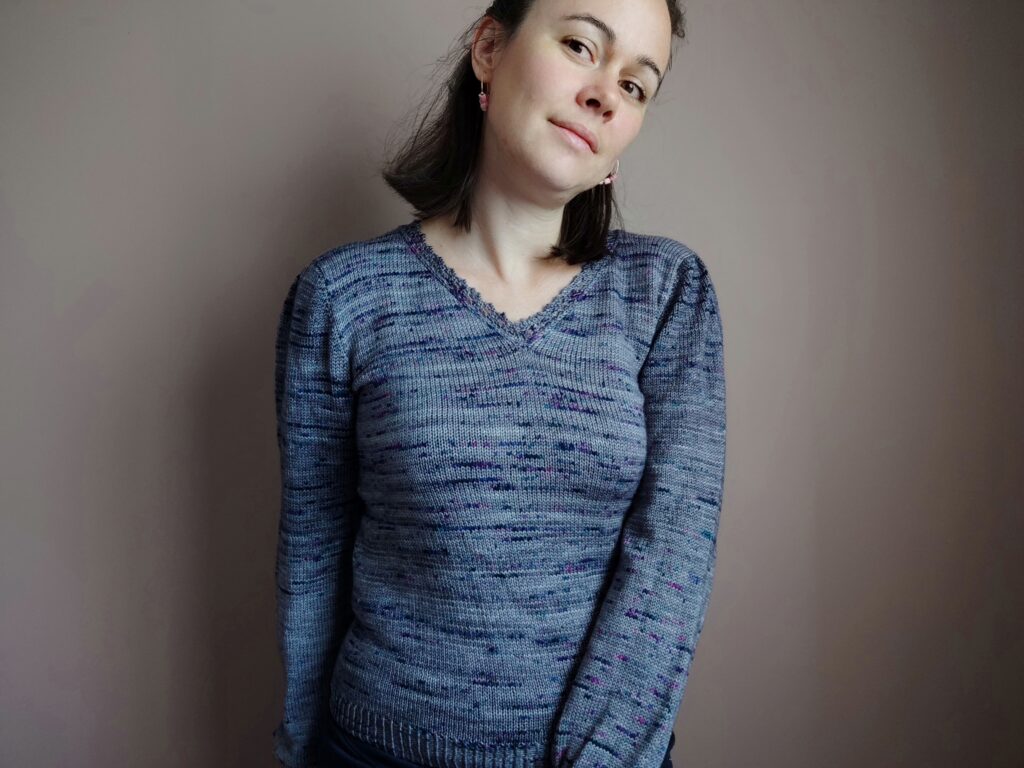 Scaevola - pull délicat au tricot - Maloraé Designs
