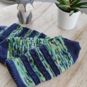 Chaussettes Camassia - Chaussettes au tricot - Maloraé Designs