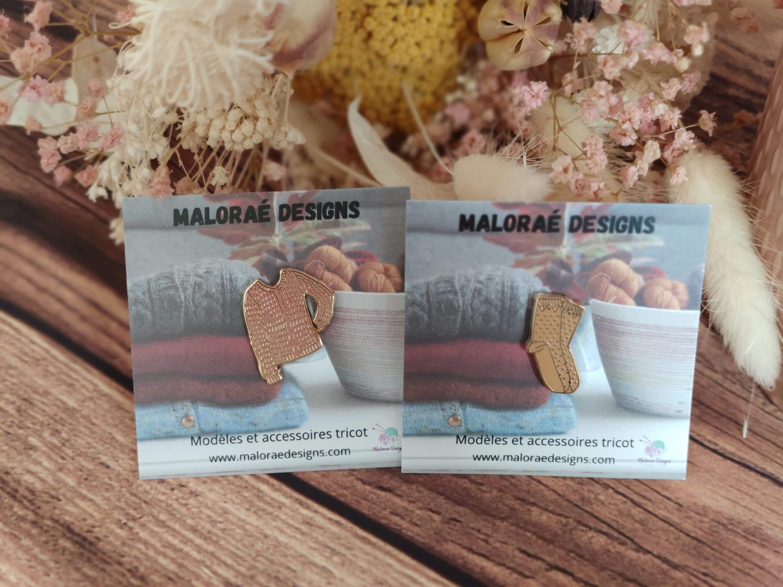 Pin's tricot - Maloraé Designs