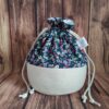 Panier projet tricot - Fleuris - Taille M - Maloraé Designs