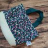 Panier projet tricot Nomade - Fleuris - Taille M - Maloraé Designs