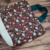Panier projet tricot Nomade- Wild burgundy - Taille L - Maloraé Designs