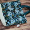 Panier projet tricot Nomade -Garden Party blue- Taille L - Maloraé Designs