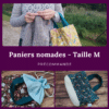 Précommande Taille M - Panier projets tricot nomades - Maloraé Designs