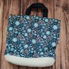 Kit tricot nomade- Taille L - Fleurs lurex - Maloraé Designs