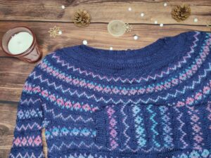 Tyllandsia - Pull jacquard tricot Femme - Maloraé Designs