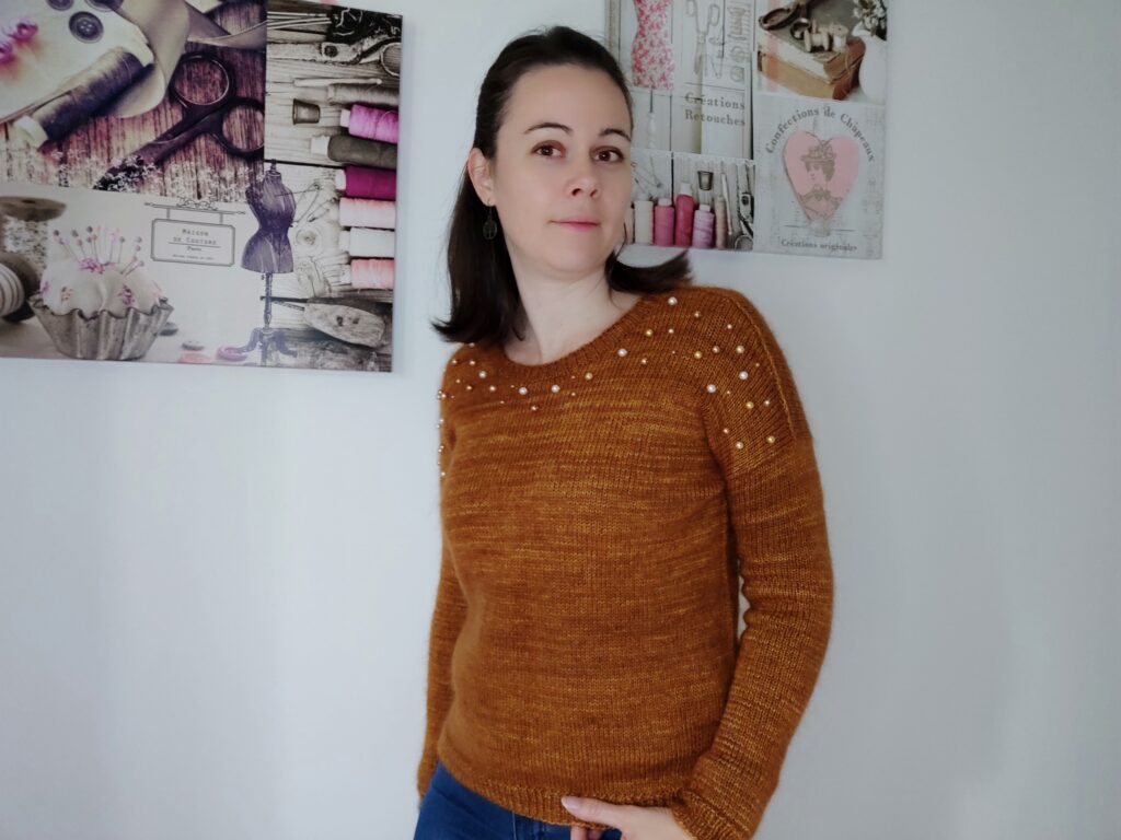 Kerséal - Pull au tricot  pour femme - Novembre 2021- Maloraé Designs