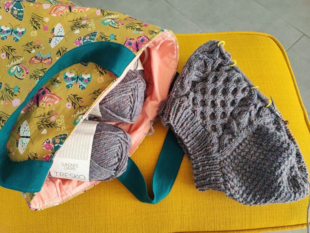Pull à torsades - Tricot - Maloraé Designs