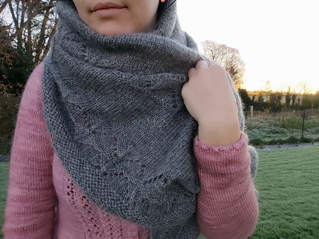 Drimys shawl - Patron de tricot - Maloraé Designs