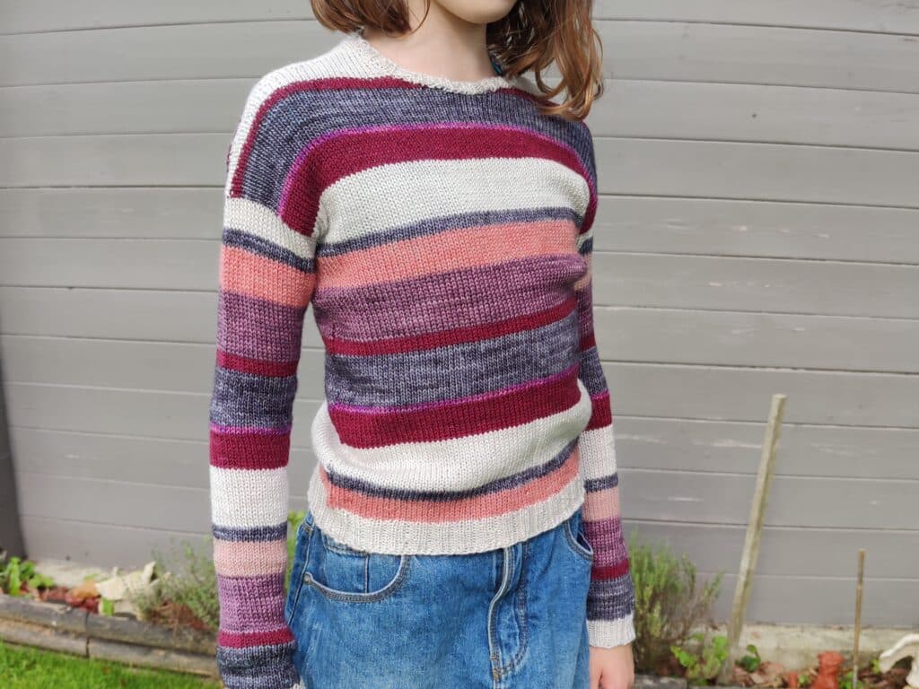 Little Polygonia - Pull tricot enfant - Maloraé designs