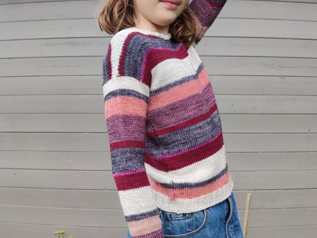 Little Polygonia - Pull tricot enfant - Maloraé designs