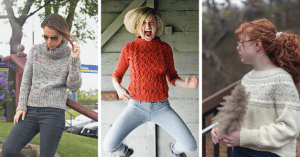 6 Patrons de pulls au tricot pour femme gratuits - Maloraé Designs