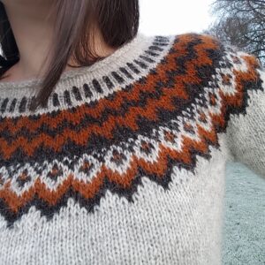 Uncinia +Little Uncinia - pull tricoté en jacquard - Patron de tricot - Maloraé Designs