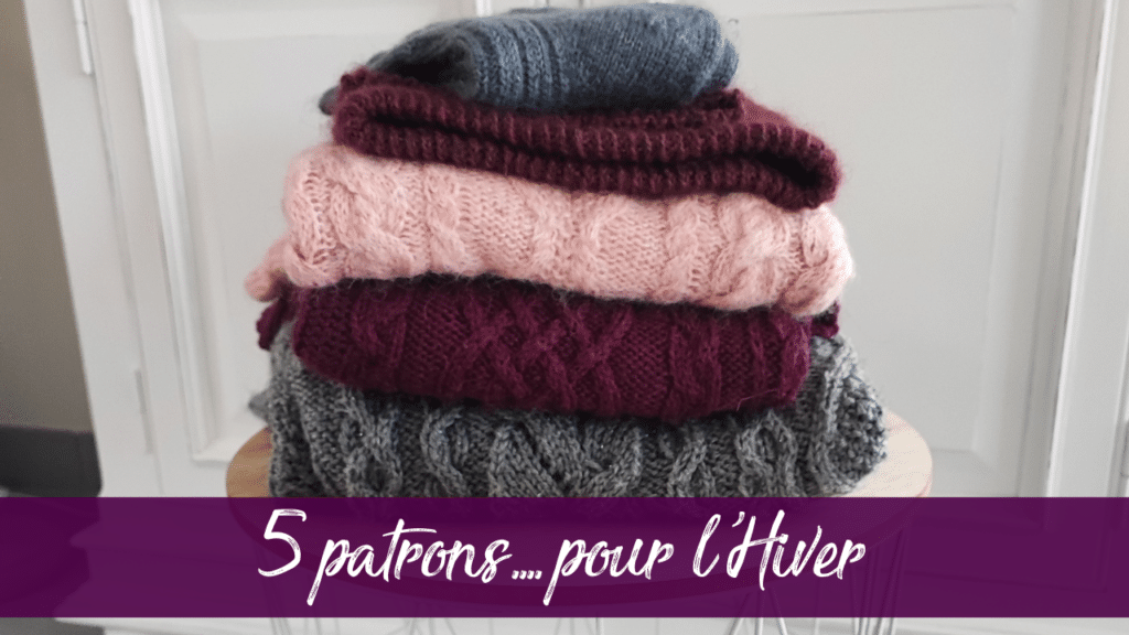 5 patrons pour l'Hiver - Patrons de tricot - Maloraé Designs