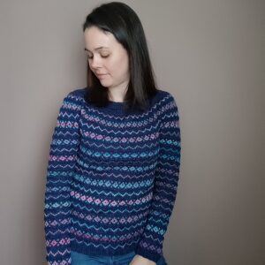 Tyllandsia - Pull femme au tricot - Patron de tricot - Maloraé Designs