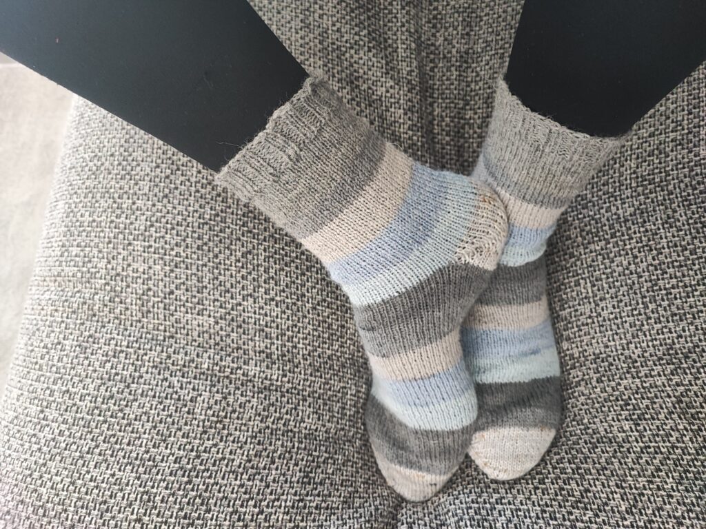Chaussettes au tricot - Podcast tricot Épisode 32 - Maloraé Designs