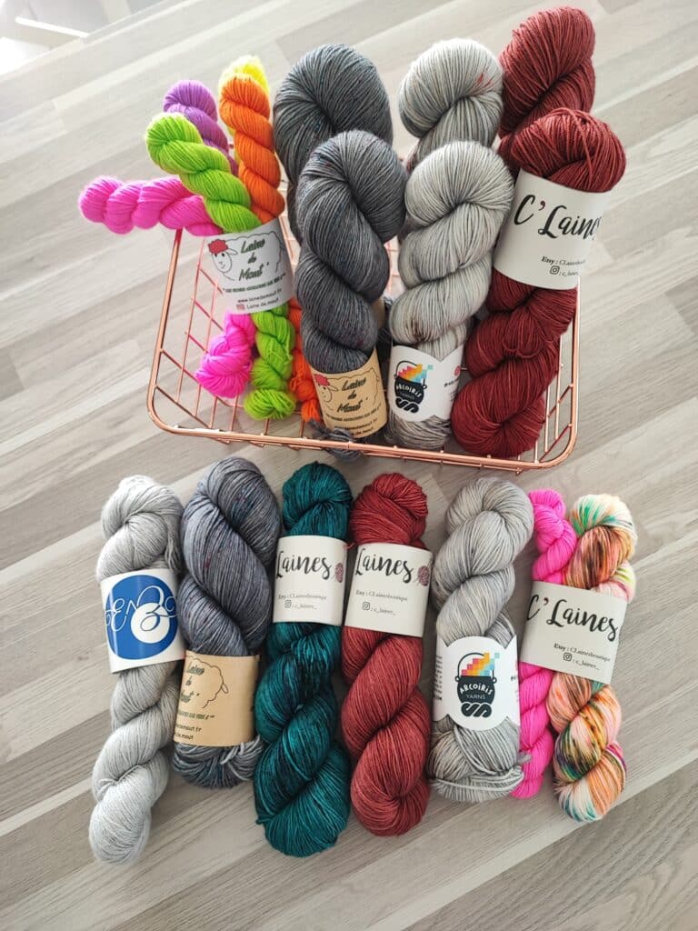 Achats laineux - Fête de la aline - Podcast Épisode 32 - Maloraé Designs
