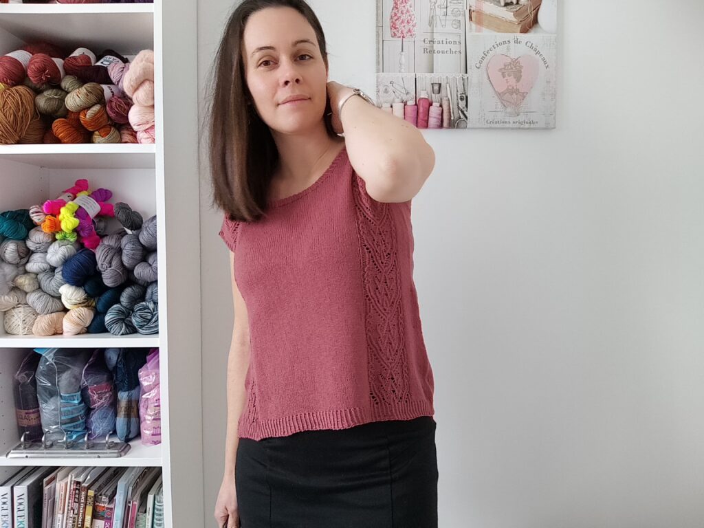 Fumaria - Tee-shirt femme au tricot - Appel au test -  Maloraé Designs