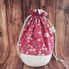 Panier projets tricot - Bourgeon - Taille L - Accessoires tricot - Maloraé Designs