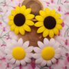 Stoppeurs de mailles - Tournesol - Accessoires tricot - Maloraé Designs