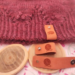 Étiquettes à rivets - Pelote ? - Light Rosy brown