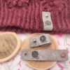 Étiquettes à rivets - Pelote ? - Gray - Maloraé Designs