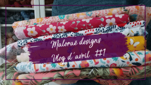 Vlog d'avril #1 - Vidéo Tricot - Maloraé Designs