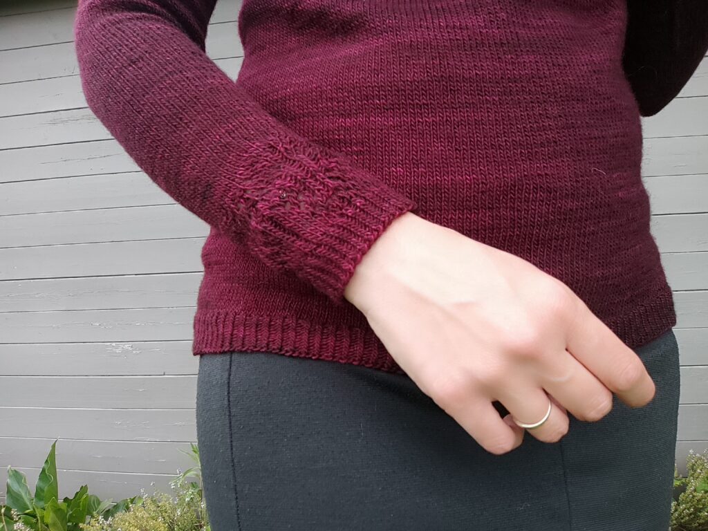 Aptenia - Pull tricoté en dentelle - Maloraé Designs