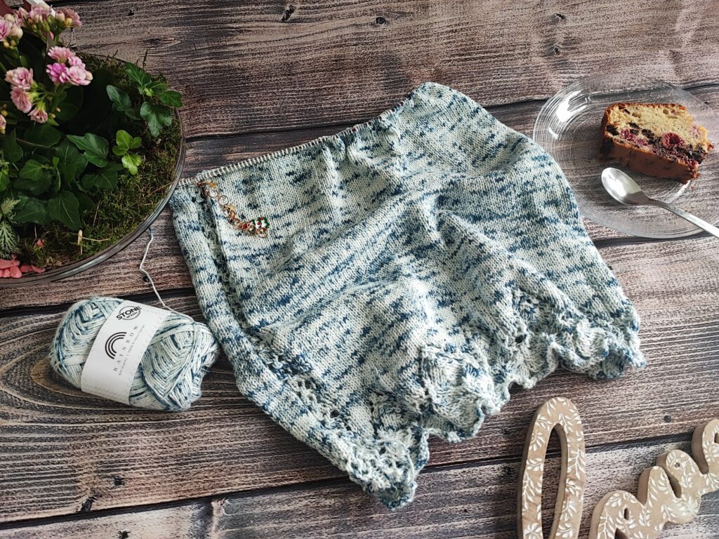 Borago - Tee-shirt au tricot - Podcast créatif épisode 35 - Maloraé Designs