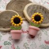 Stoppeurs de mailles - Tournesol - Accessoires tricot - Maloraé Designs