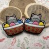 Stoppeurs de mailles - Chat et pelotes - Accessoires tricot - Maloraé Designs