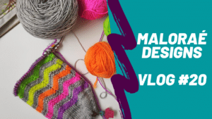 Vlog tricot #20 – De nouvelles chaussettes fluo sur les aiguilles! - Vidéo tricot - Maloraé Designs