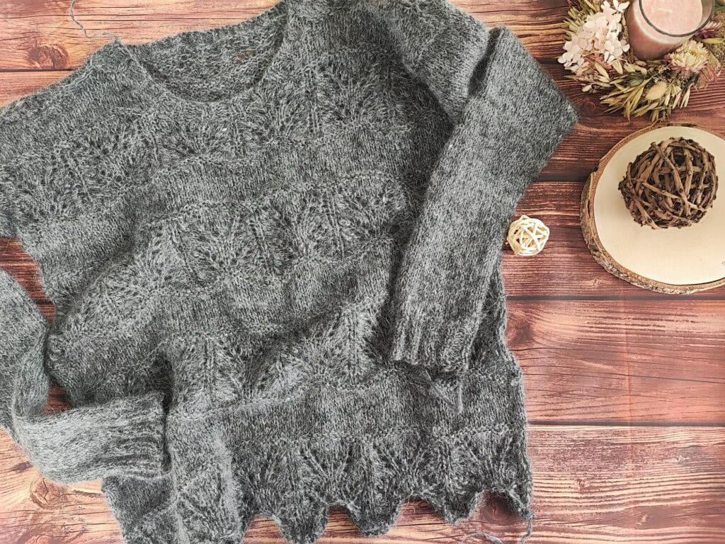Pull Jovellana - Patron de tricot pour femme - Pull tricot - Maloraé Designs