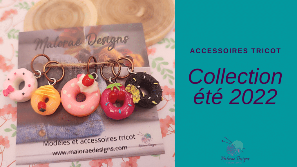 réassort d'accessoires tricot - Anneaux marqueurs - Maloraé Designs