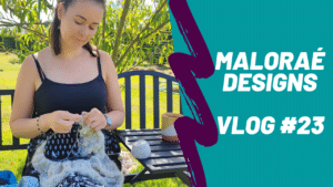 Vlog tricot #23 – Vidéo tricot - Chaussettes jacquard - Maloraé Designs