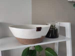 paniers à projets tricot bi-matière - Maloraé Designs