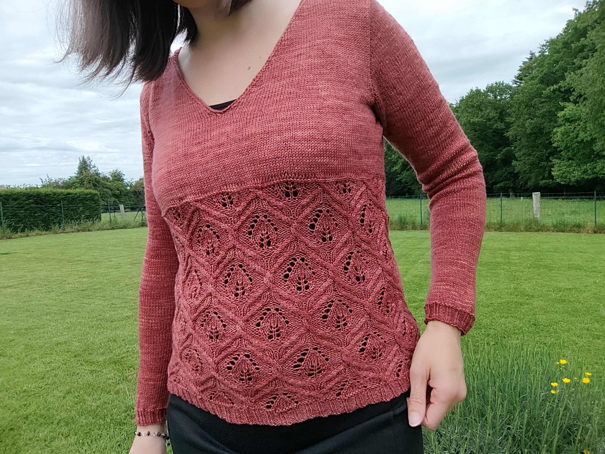 Knautia sweater - Pull femme - Tricot - Maloraé Designs