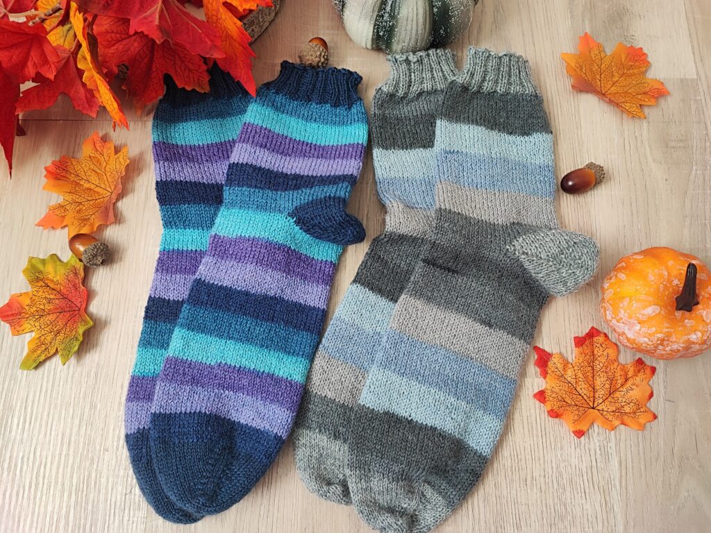 Chaussettes au tricot - Tuto gratuit - Maloraé Designs
