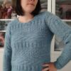 Pull Lobélie - Novembre 2022 - Patron de tricot femme - Maloraé Designs
