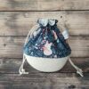 Panier projets tricot - Renards - Taille M - Accessoires tricot - Maloraé Designs