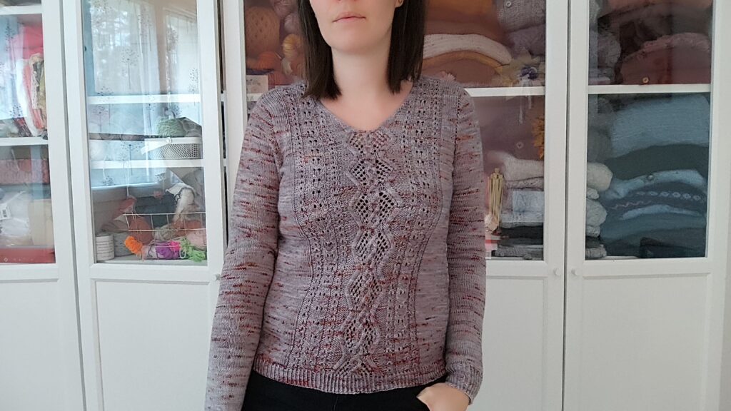 Lychnis - Pull au tricot femme - En décembre - Maloraé Designs